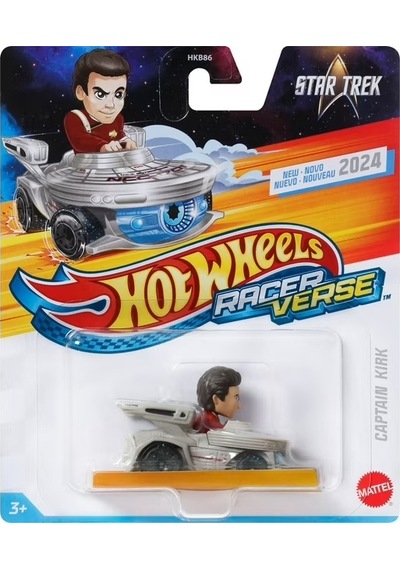 Hot Wheels Racerverse Tekli Arabalar Captain Kırk Hrt31