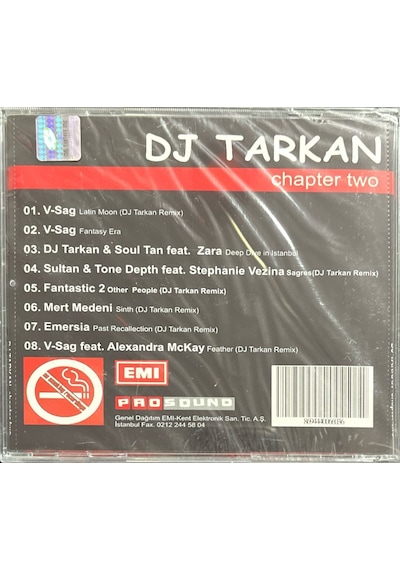 Müzik Cd Sidir - Plak Değildir Cd Dj Tarkan Chapter Two Açılmam