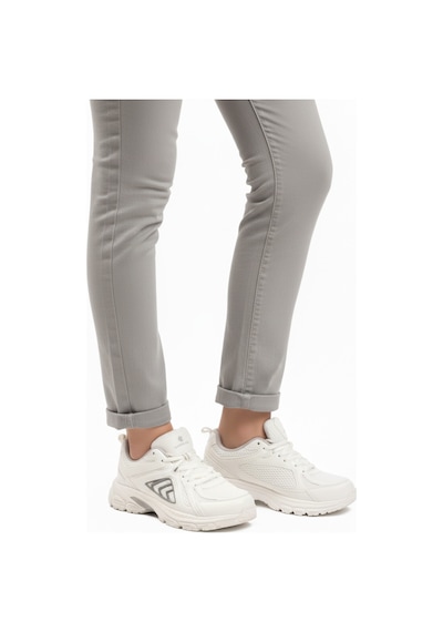 Hammer Jack Beyaz Hafızalı Taban Hafif Esnek Fileli Unisex Spor Ayakkabı Dipper G Beyaz