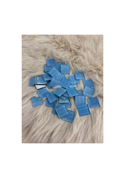 Sanatsal Kristal Mozaik Ks-08 23x23mm Çizgi Gök Mavi 250gr