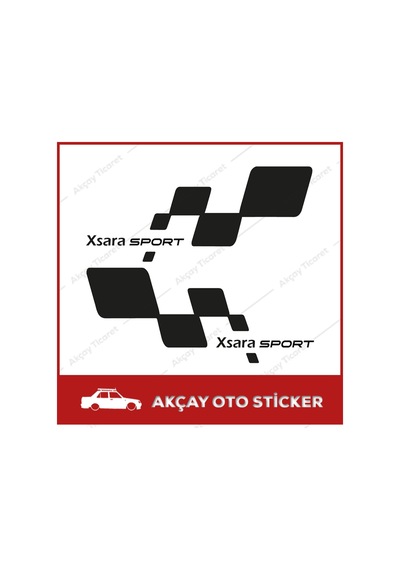 Citroen Xsara Sticker (Takım Set) Xsara Sport Citroen Oto Sticker