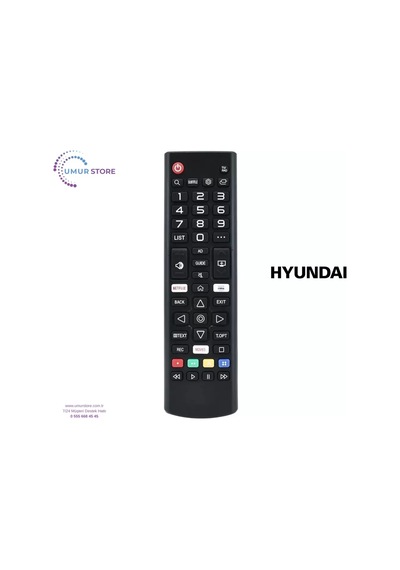 Hyundai İle Uyumlu Model 43hyn3203 Webos Tv Kumanda-mikrofonsuz