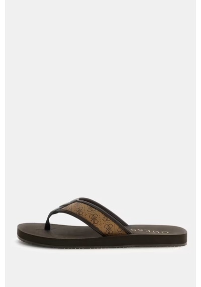 Guess Dingle Erkek Terlik Fmjdınfal21 Kahve