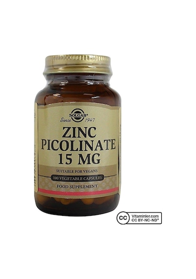Zinc Picolinate 15 Mg 100 Kapsül