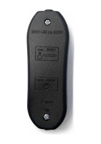 Şahnet Dimmer Arapuar Anahtarı - Işık Ayarlı Anahtar Siyah