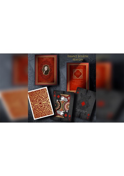 Npcc Noir Arts Franz Joseph Haydn Premium Oyun Kağıdı Koleksiyonluk İskambil Kartları