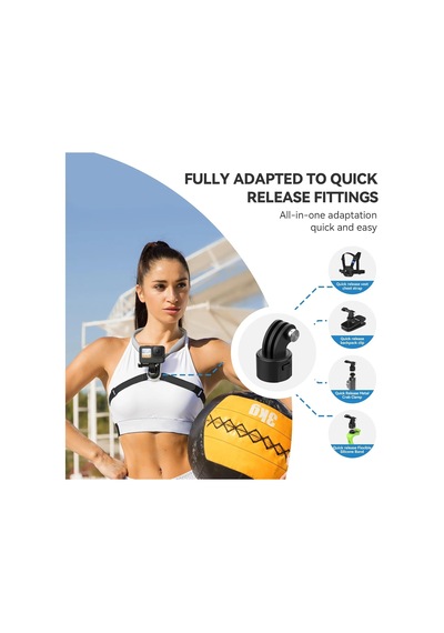 U Shape Neck Holder 2.0 Aksiyon Kameralar İçin Boyun Askısı