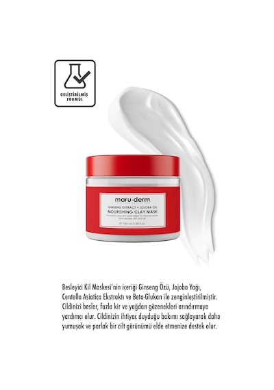Maruderm Besleyici Kil Maskesi 100 ML