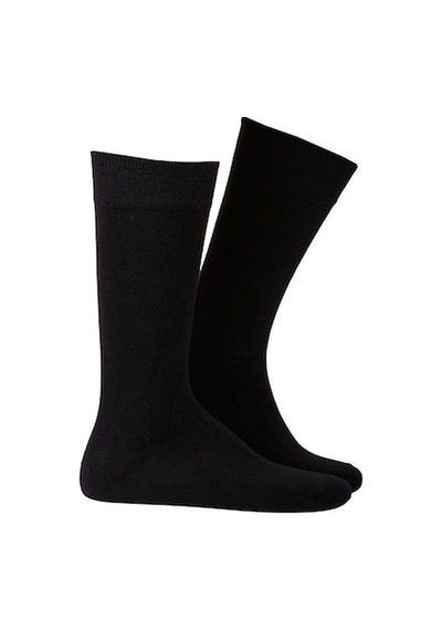 Thermoform Bambu Asker Çorap Siyah