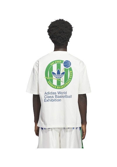 Adidas Originals Crest Unisex Beyaz Günlük Stil T-shirt Kd3615