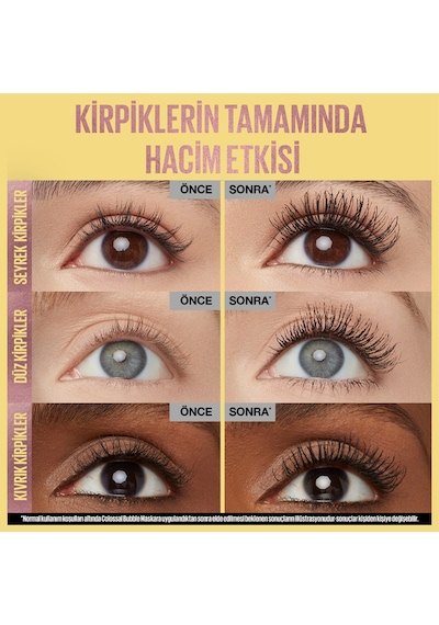 Maybelline New York Colossal Bubble Maskara Siyah