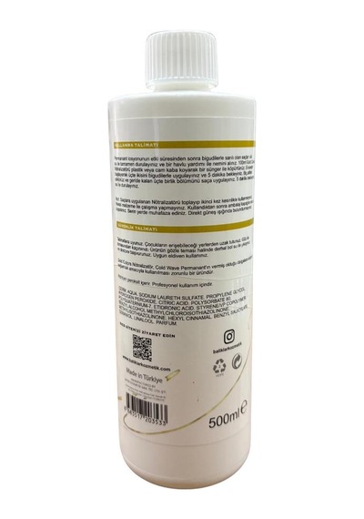 Gold Colors Premium Nötralizatör Permanant Sabitleyici 500 Ml