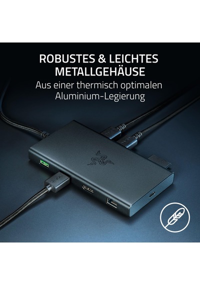 Razer Usb-c Bağlantı İstasyonu - Hdmı, Gigabit Ethernet, 3,5 Mm Ses Bağlantı Noktası, Usb-a Ve -c İle 11 Bağlantı Noktası, Windows Ve Mac İle Uyumlu 4k Ekran Çıkışı, 7.1 Surround Ses Mercury Razer Usb-c Bağlantı İstasyonu - Hdmı, Gigabit Ethernet, 3,5 Mm Ses Bağlantı Noktası, Usb-a Ve -c İle 11 Bağlantı Noktası, Windows Ve Mac İle Uyumlu 4k Ekran Çıkışı, 7.1 Surround Ses Mercury
