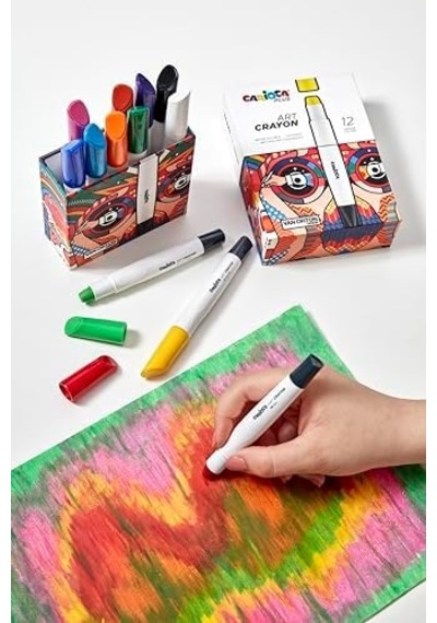 Art Crayon Boya 12'li Sert Kutu 0