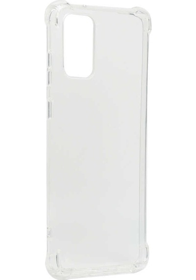 Mobilteam Galaxy Uyumlu S20 Plus Kılıf Kamera Korumalı Nitro Anti Shock Silikon - Renksiz Renksiz