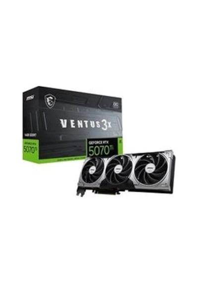 Msi Geforce Rtx5070tı 16g Ventus 3x Oc 16gb Gddr7 256 Bit Dlss 4 Ekran Kartı