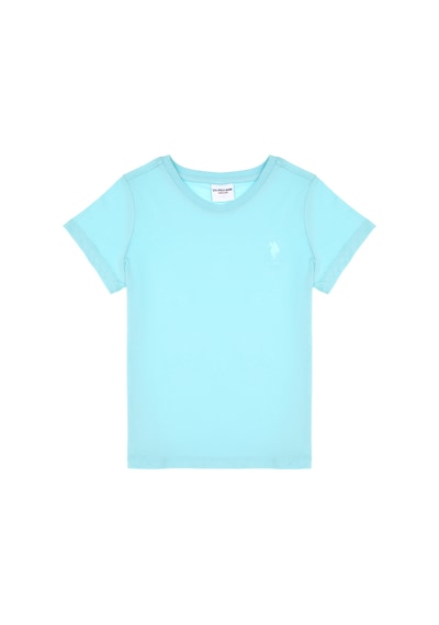 U.S. Polo Assn. Erkek Çocuk Aqua Basic Bisiklet Yaka Tişört 50306502-VR007