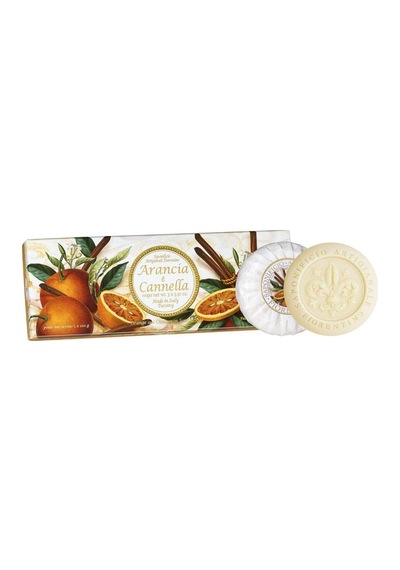 Saponificio Artigianale Fiorentino Sabun 3x100 Gr - Orange And Cinnamon Diğer