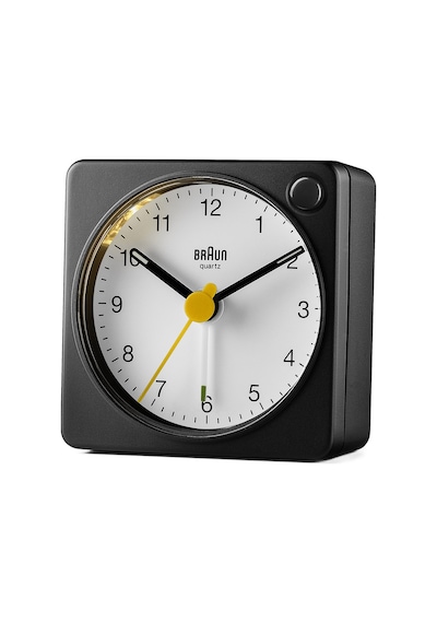Braun Bc02xbw Siyah-beyaz Klasik Seyahat Analaog Alarmlı Masa Saati Brn.bc02xbw
