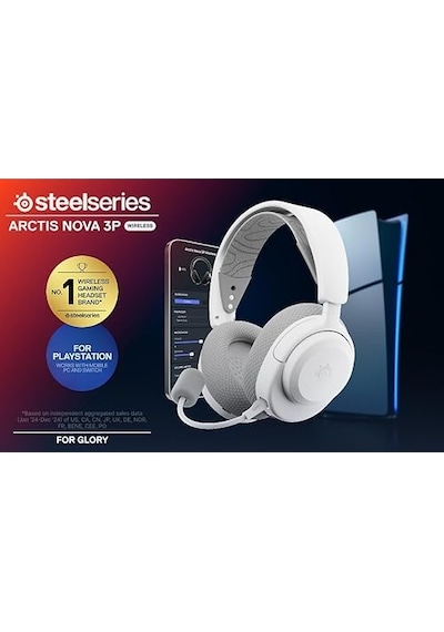 Steelseries Arctis Nova 3p Wireless Beyaz Gaming Kulaklık - Mobil
