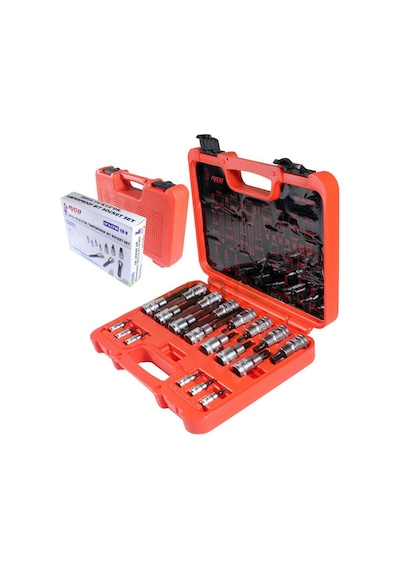 Rico 007-rc3029 20 Parça Delikli Torx Lokma Seti Takımı 1/4-1/2