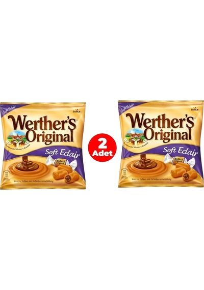 Werther's Original Soft Eclairs 100 G 2'li Paket