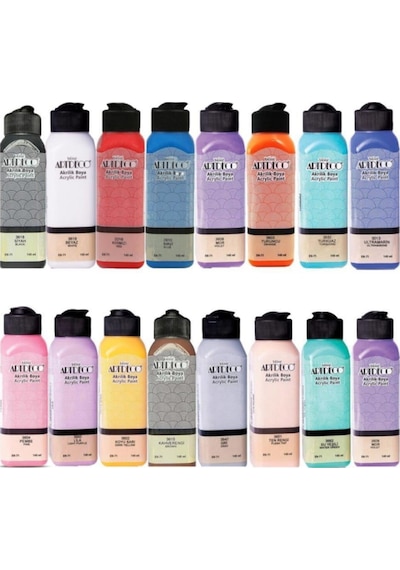 Artdeco Akrilik Boya 140 Ml 16'Lı Set