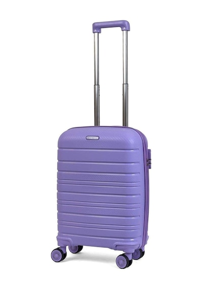 Reymond Luggage Karbon PP Seyahat Valizi Horizon Serisi Kırılmaz Bavul, Lila - Kabin Boy Lila