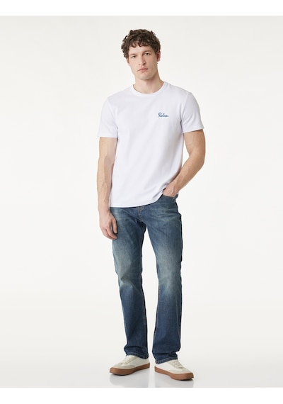 Koton Pamuklu Düz Paça Normal Bel Straight Fit Jean Pantolon - Mark Jean Koyu İndigo 6sam40161nd Koton Pamuklu Düz Paça Normal Bel Straight Fit Jean Pantolon - Mark Jean Koyu İndigo 6sam40161nd