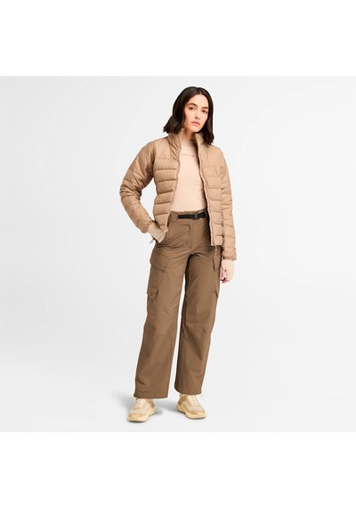 Timberland Bear Head Recycled Down Lightweight Jack Kadın Mont-32676 Kahverengi