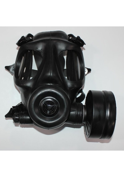 Mke Sr10-S Tam Yüz Askeri Gaz Maskesi + Mke D12 Kbrn Filtre Nbc