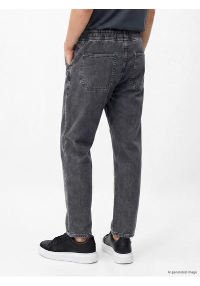 Lcw Jeans Antrasit 710 Loose Fit Erkek Jean Pantolon