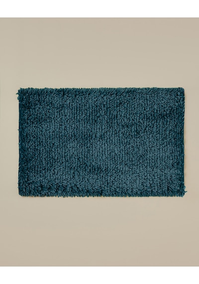 English Home Silky Shine Kaydırmaz Taban Banyo Paspası 50x80 Cm Petrol Petrol