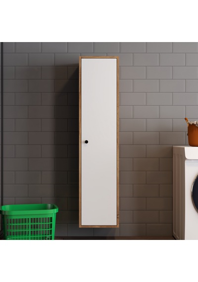 Mila Banyo Kileri Çok Amaçlı Dolap Banyo Dolabı Duvara Monte Beyaz Atlantik Çam - Beyaz Mila Banyo Kileri Çok Amaçlı Dolap Banyo Dolabı Duvara Monte Beyaz Atlantik Çam - Beyaz