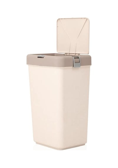 Motek Kirli Çamaşır Sepeti Pratik Kapaklı 40 Litre Mt08 Çok Renkli