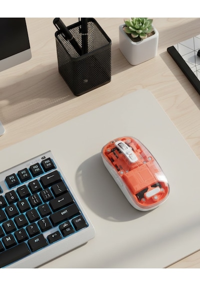 Kablosuz Bluetooth Mouse Şık Ve Sessiz Ofis Tasarımı Diğer