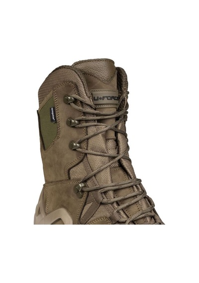 Bot Quantum Sympatex Model Haki Su Geçirmez Tactical Outdoor Askeri Fermuarlı Nubuk Bot Haki