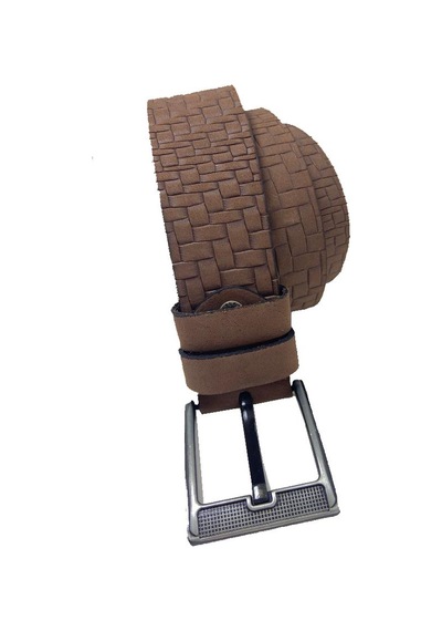 Hakiki Deri Erkek Kot Kemeri 4,5 Cm Kahverengi