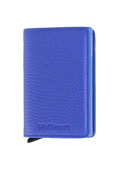 Walsmart Book Floater Akıllı Mekanizmalı Deri Cüzdan Mavi