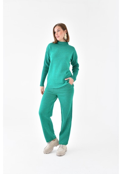 Ftz Women Saç Örgülü İkili Takım Benetton 20618-benetton Yeşil