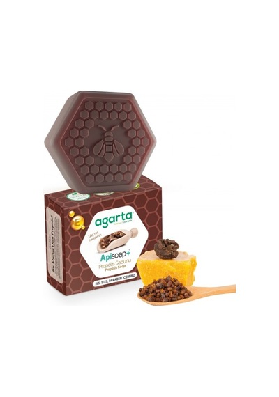 Agarta Doğal El Yapımı Propolis Sabunu 100 G Agarta Doğal El Yapımı Propolis Sabunu 100 G