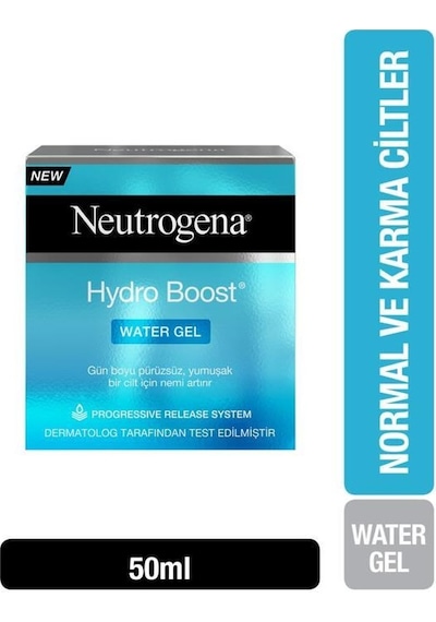 Neutrogena Hydro Boost Water Normal Ciltler için Gel Nemlendirici 50 ML