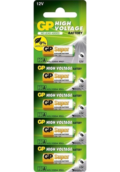 Gp Pil 23a 12v Alkalin Beşli Paket Gp
