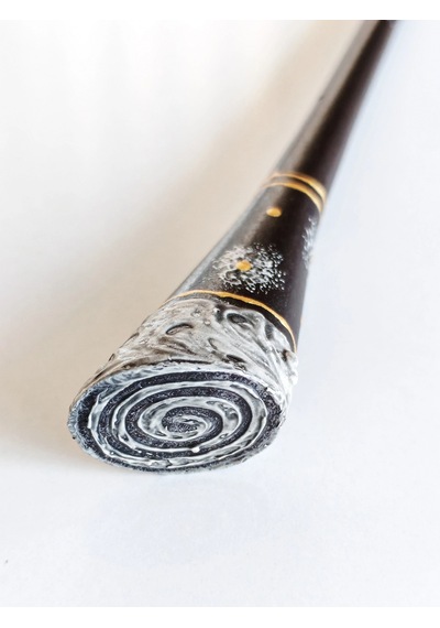 Spiral Dokulu Kokonat Saç Çubuğu Çok Renkli