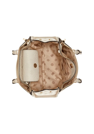 Guess Tisha Kadın El Çantası Hwpd7764060 Ekru