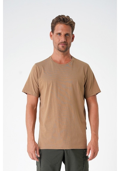 Mecanık Casual Neo Organic T-shirt Camel