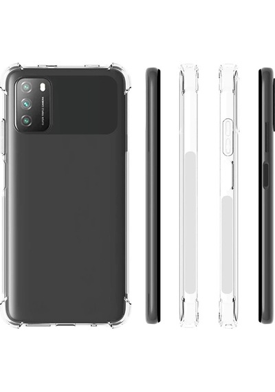 Ally Poco M3 Anti-drop Silikon Kılıf Shockproof Kılıf- 5775 Mh-hs2242-4214