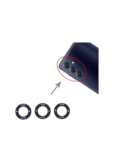 Samsung Uyumlu Galaxy M54 Kamera Lensi Cam Sm-m546b