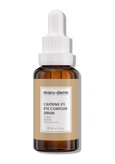 Maruderm%5 Kafein + Peptit + Hyalüronik Asit Göz Çevresi Serumu Şişkinlik Ve Koyu Halka Görünümüne Karşı Canlandırıcı Göz Kontur Bakımı, 30 Ml