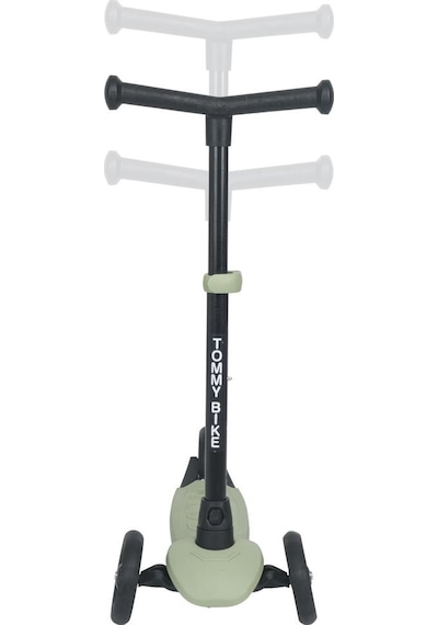Tommybike Max 3 Tekerli Scooter Yükseklik Ayarlı Scooter +2 Yaş Çocuk Scooter Işıksız Yeşil